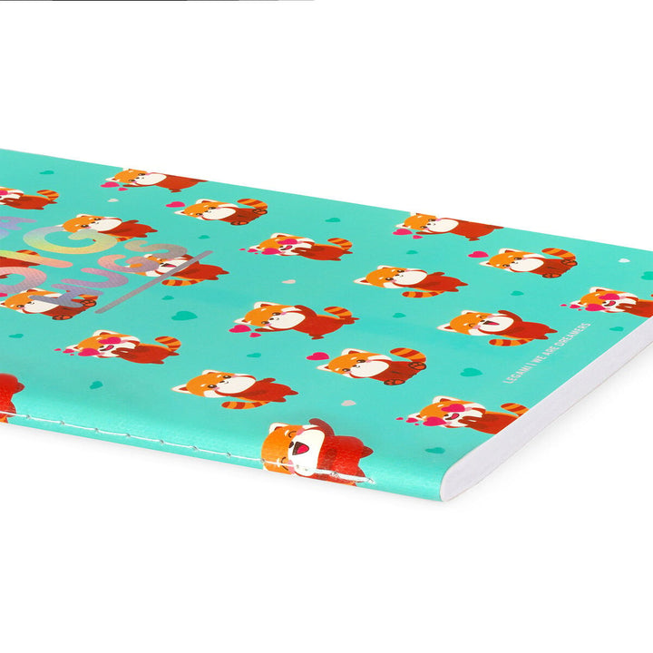 Cuaderno a Rayas - Medium - Hoja A5 - Red panda