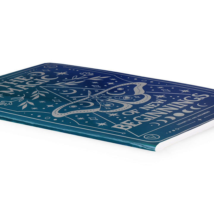 Cuaderno a Rayas A5 con Portada Rígida Ilustrada - Moth