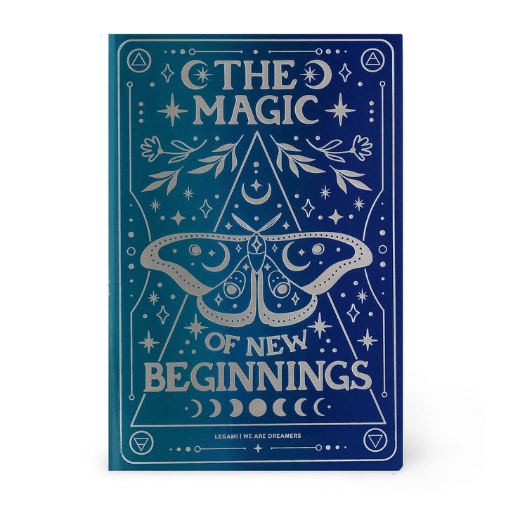 Cuaderno a Rayas A6 con Portada Rígida Ilustrada - Moth