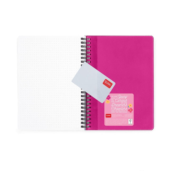 Agenda Semanal de 12 Meses Large con Espiral 2027 - Flowers