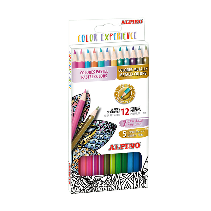 Estuche 12 lápices Color Experience Special Colors
