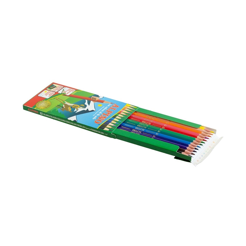 Estuche 12 lápices Alpino