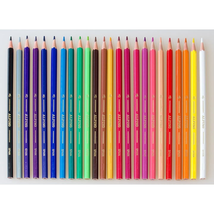 Estuche 24 lápices Alpino