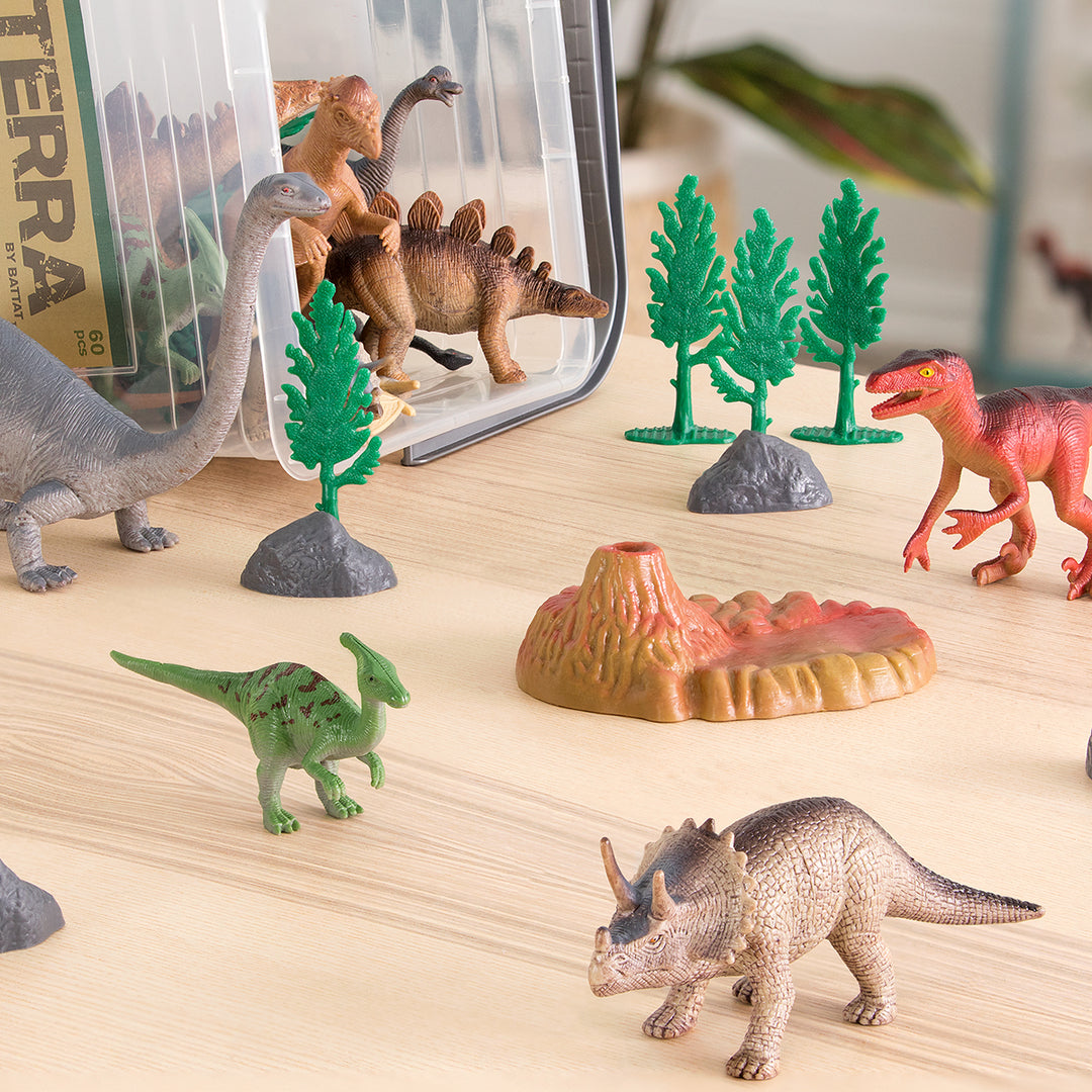 Terra Cubo verde Dinosaurios 60 piezas