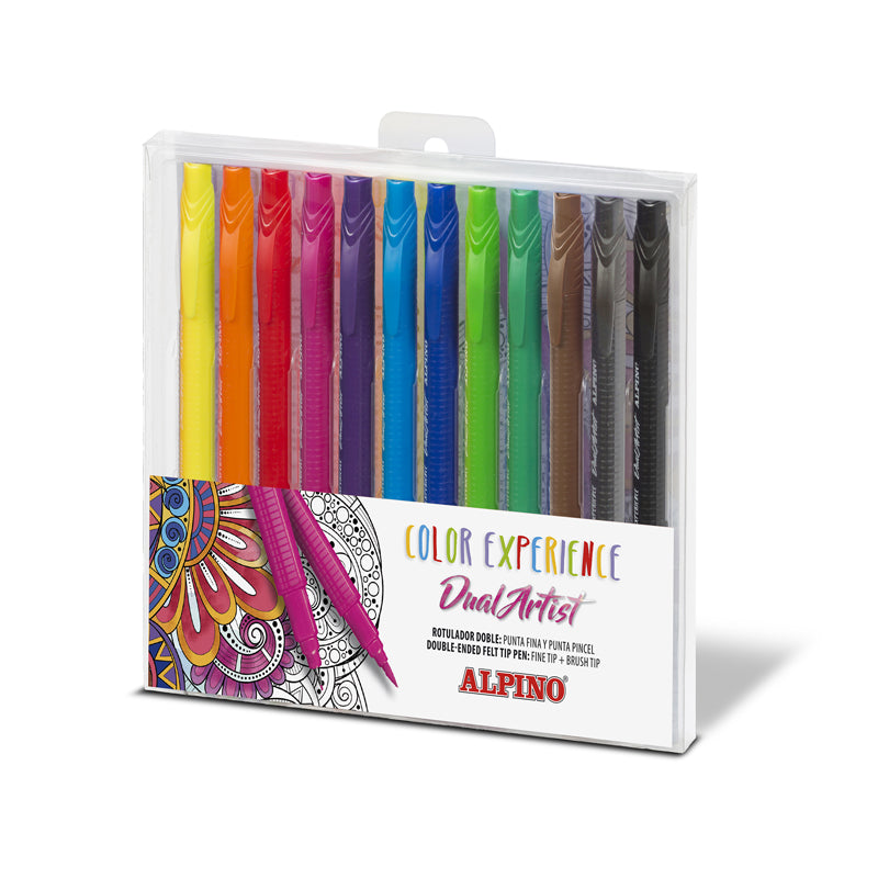 12 rotuladores Dual Artist Color Experience