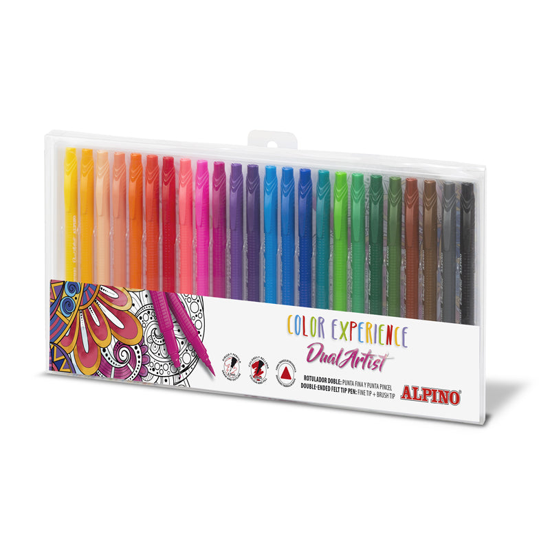 24 rotuladores Dual Artist Color Experience