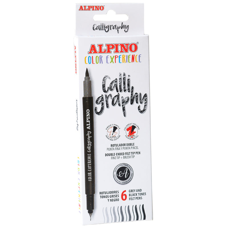 Calligraphy set color experience