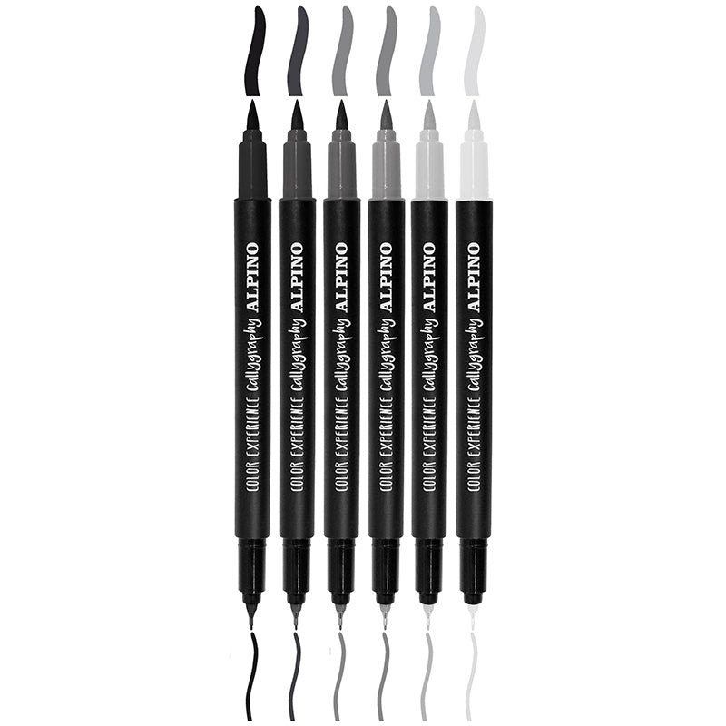 Calligraphy set color experience