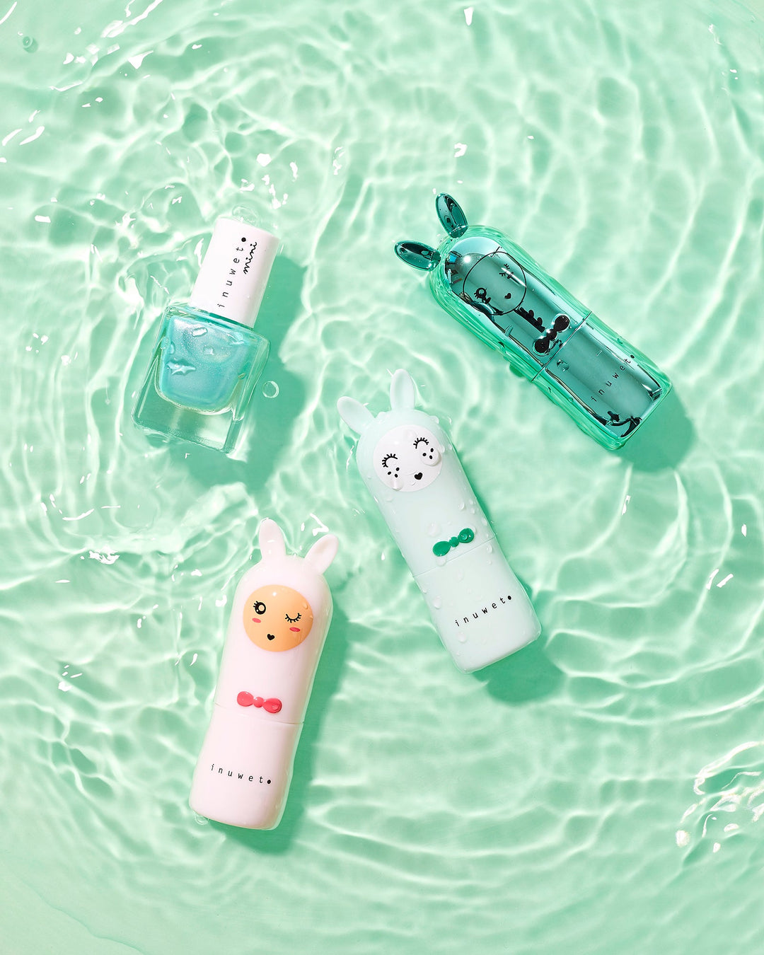 Esmalte de uñas a base de agua Kids - Turquesa aroma manzana