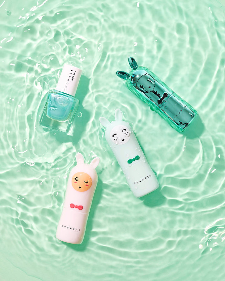 Esmalte de uñas a base de agua Kids - Turquesa aroma manzana