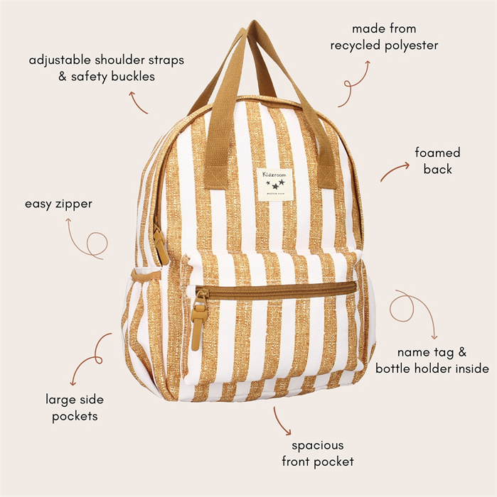Mochila Stripe Frenzy - Bruin