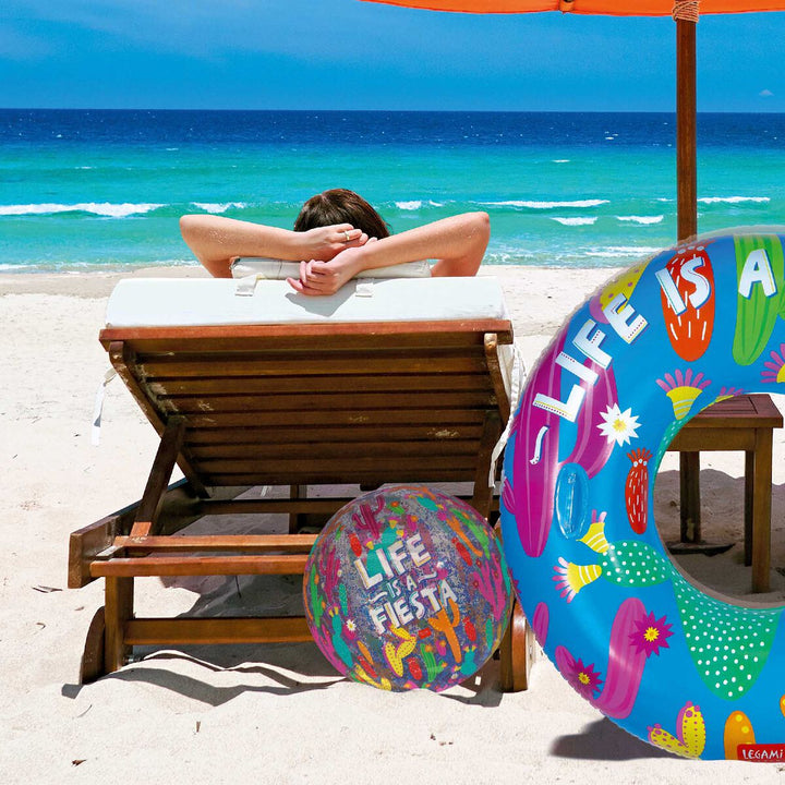 Pelota de Playa Inflable - Glitter Beach Ball - Cactus