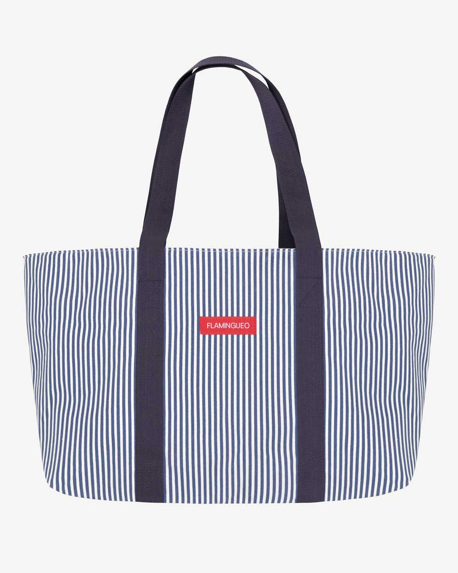 Bolsa playa canvas BRUNY azul con monedero - colección Sea la vie