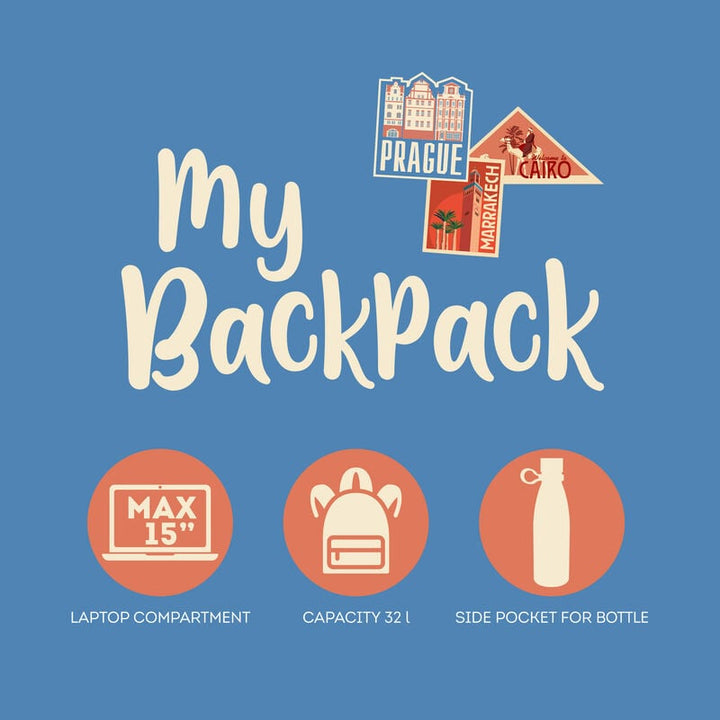 Mochila - My Backpack - Travek Stickers