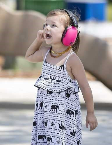 Cascos Banz anti ruido Petal Pink Kids +3