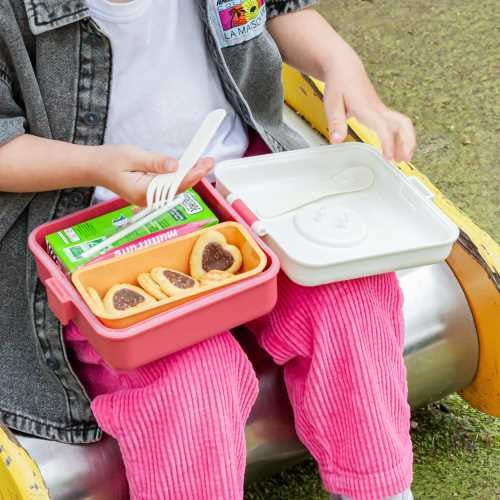 Caja Snacky Monbento Pink Blush