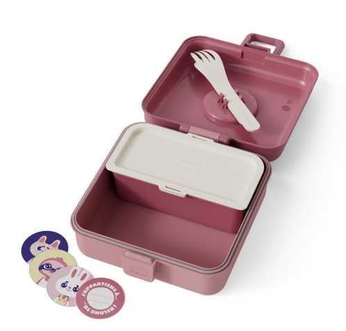Caja Snacky Monbento Pink Blush