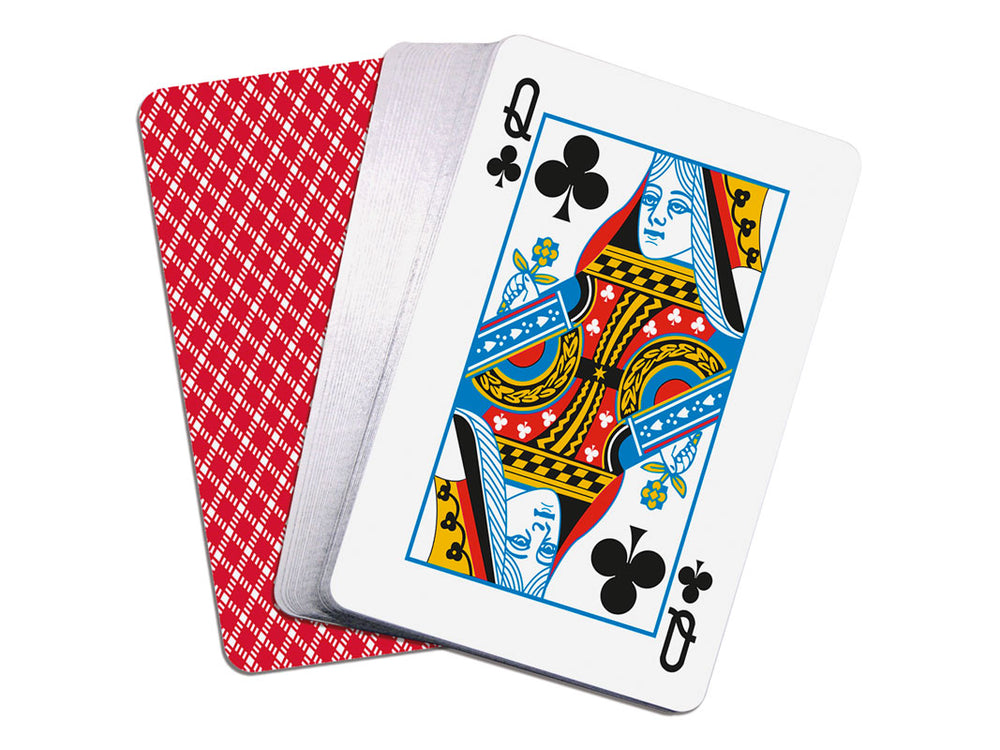 Baraja cartas Poker 100 plástico