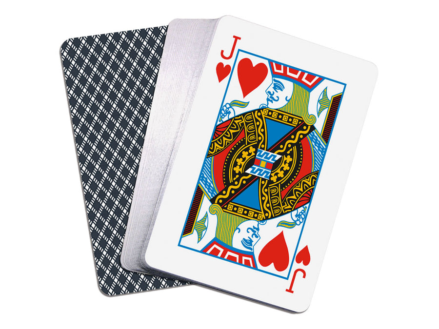 Baraja cartas Poker 100 plástico