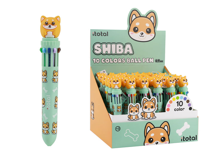 Bolígrafo multicolor - Shiba