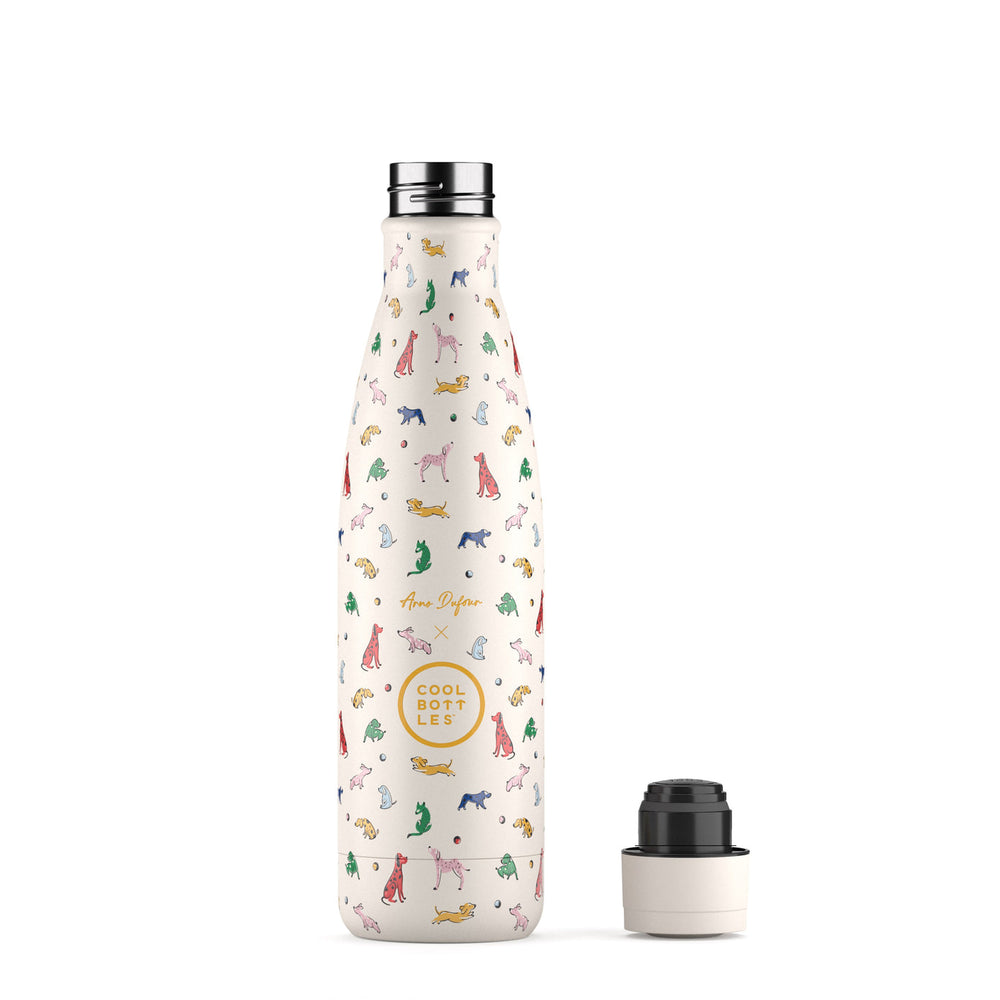 The bottles coolors - Botella de acero inoxidable 500 ml - Doggy Party