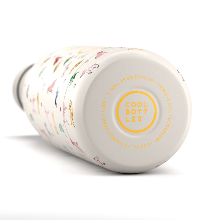 The bottles coolors - Botella de acero inoxidable 500 ml - Doggy Party