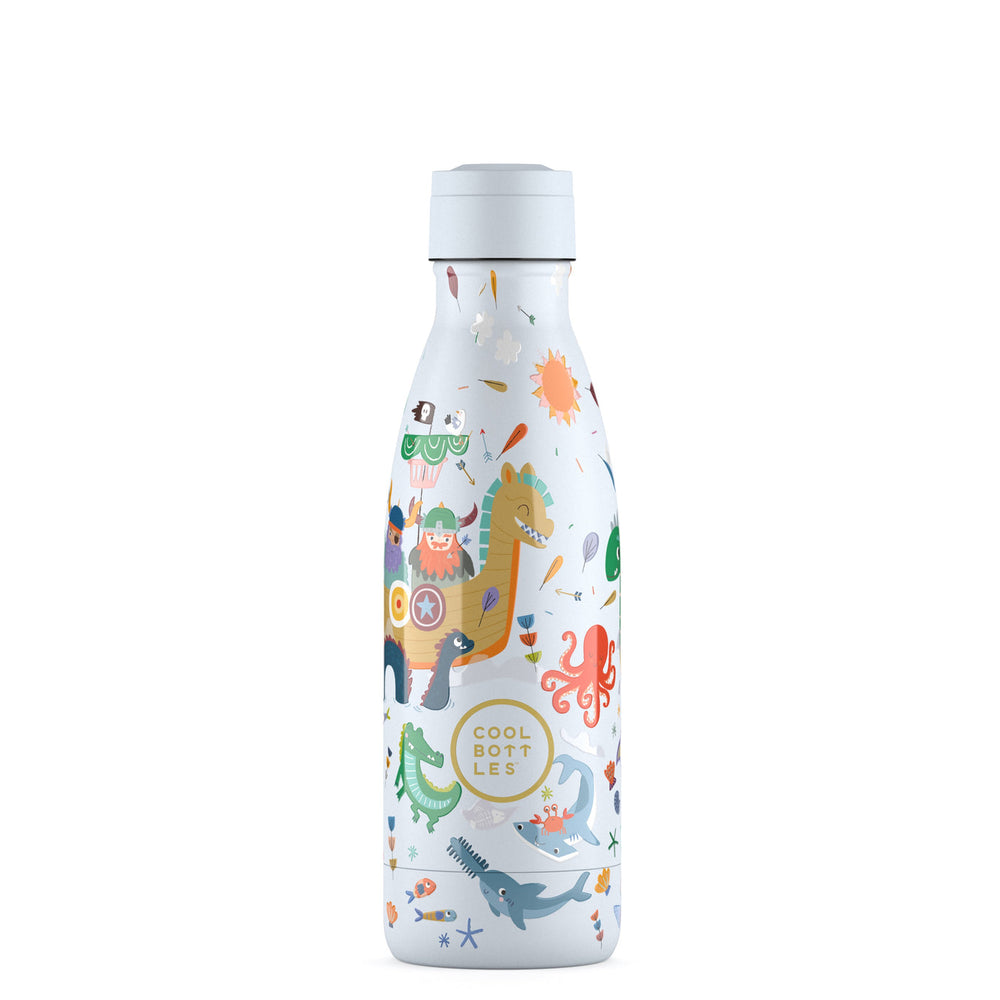 The bottles kids - Botella de agua para niños 350 ml - Brave Vikings