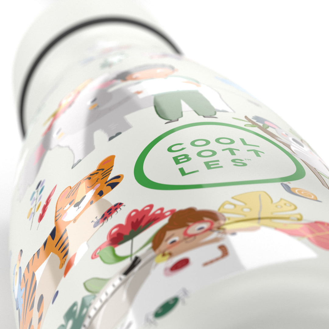 The bottles kids - Botella de agua para niños 350 ml - Curious Explorer