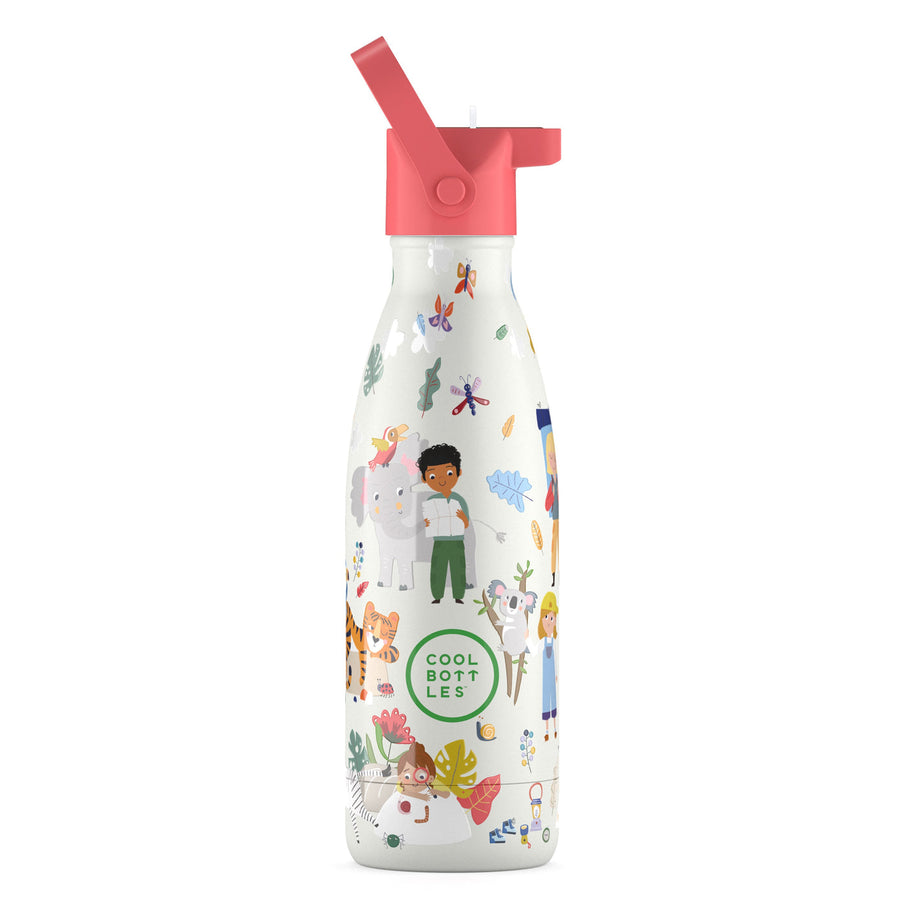 The bottles kids - Botella de agua para niños 350 ml - Curious Explorer