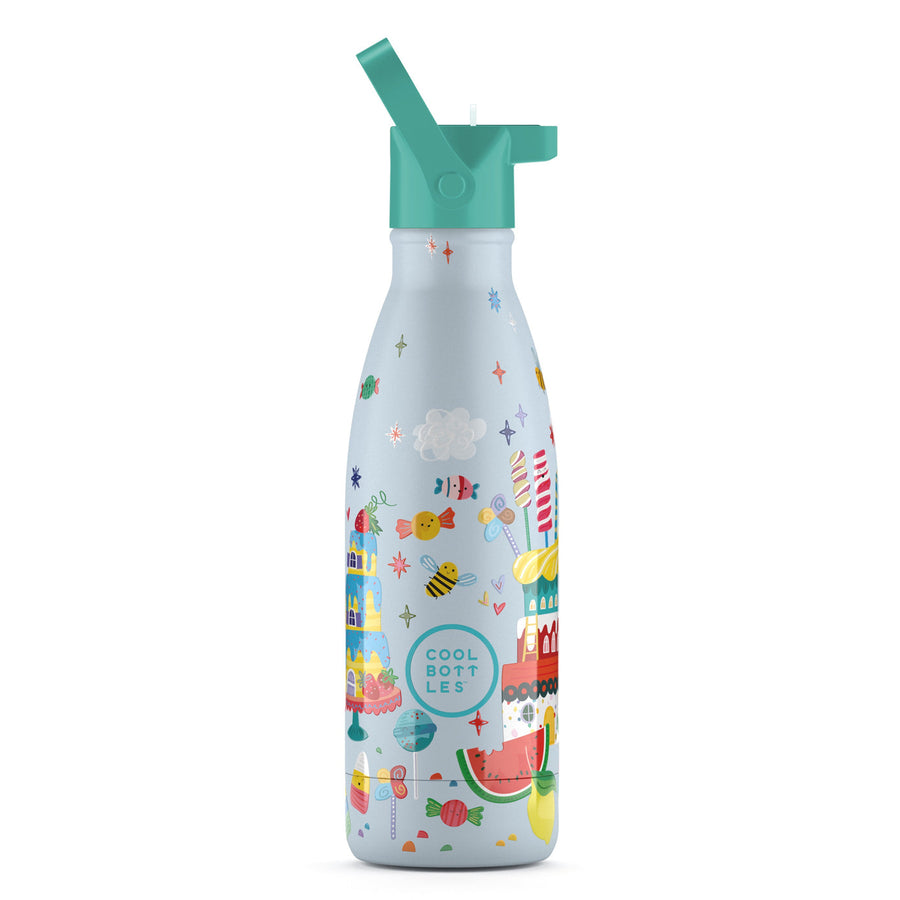 The bottles kids - Botella de agua para niños 350 ml - Candy Land