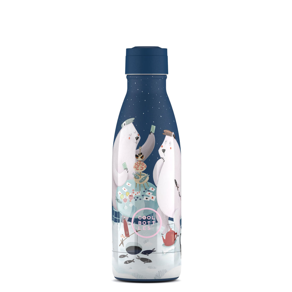 The bottles kids - Botella de agua para niños 350 ml - Polar Bears