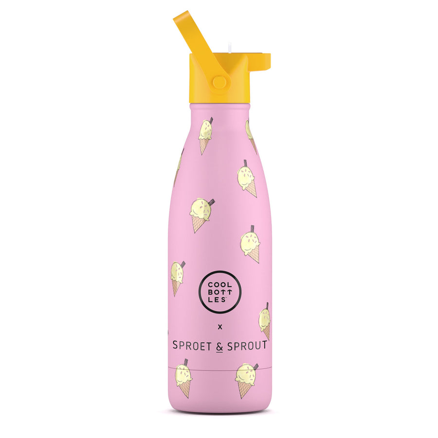 The bottles kids - Botella de agua para niños 350 ml - SPRT & Pink Scoop  350ml
