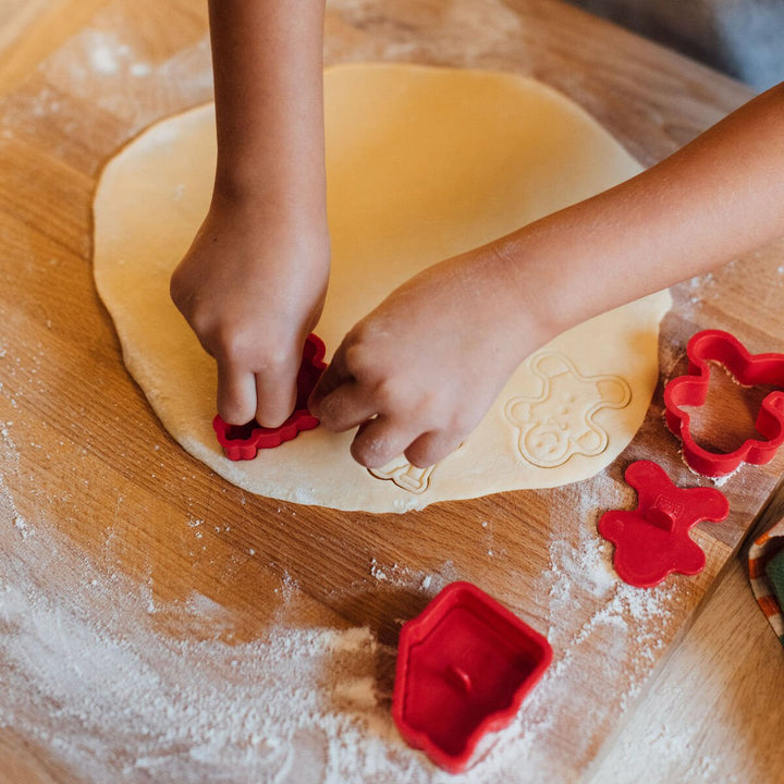 Set de 5 Moldes para Galletas con Sello - Christmas - Cookie Time