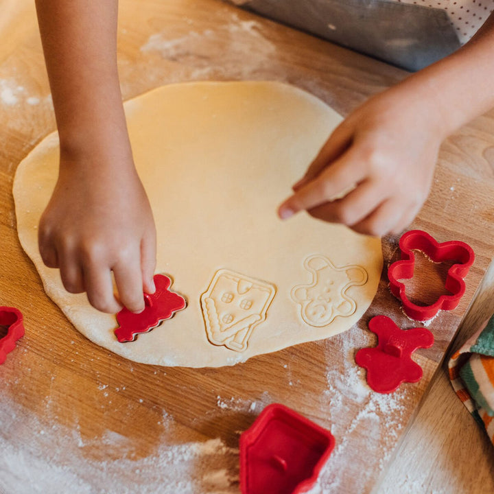 Set de 5 Moldes para Galletas con Sello - Christmas - Cookie Time