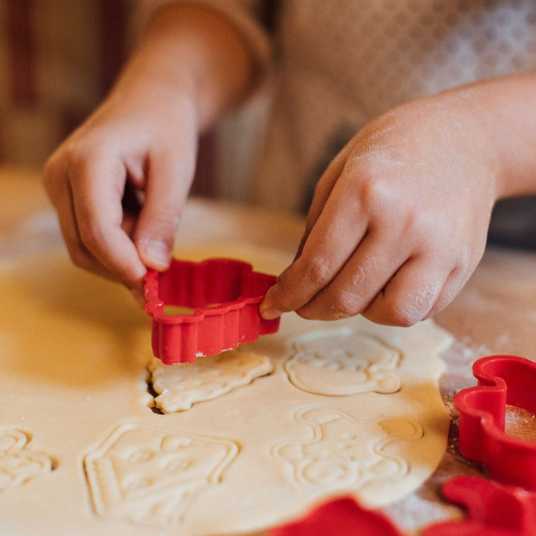 Set de 5 Moldes para Galletas con Sello - Christmas - Cookie Time