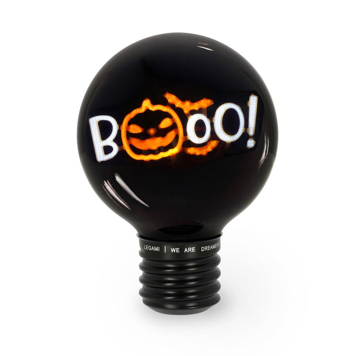 Lámpara Decorativa de Mesa en Forma de Bombilla - Pumpkin Booo - Bulb Fiction