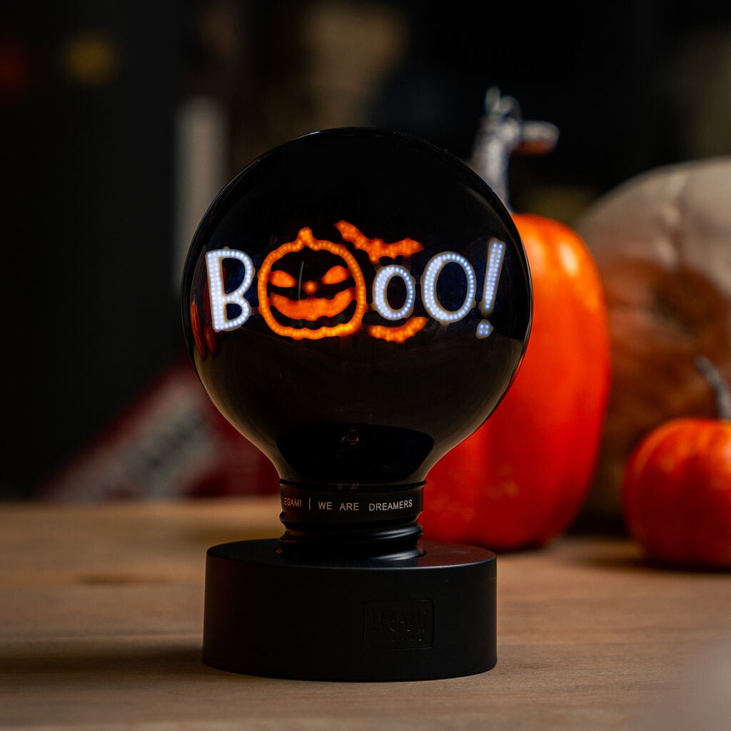 Lámpara Decorativa de Mesa en Forma de Bombilla - Pumpkin Booo - Bulb Fiction