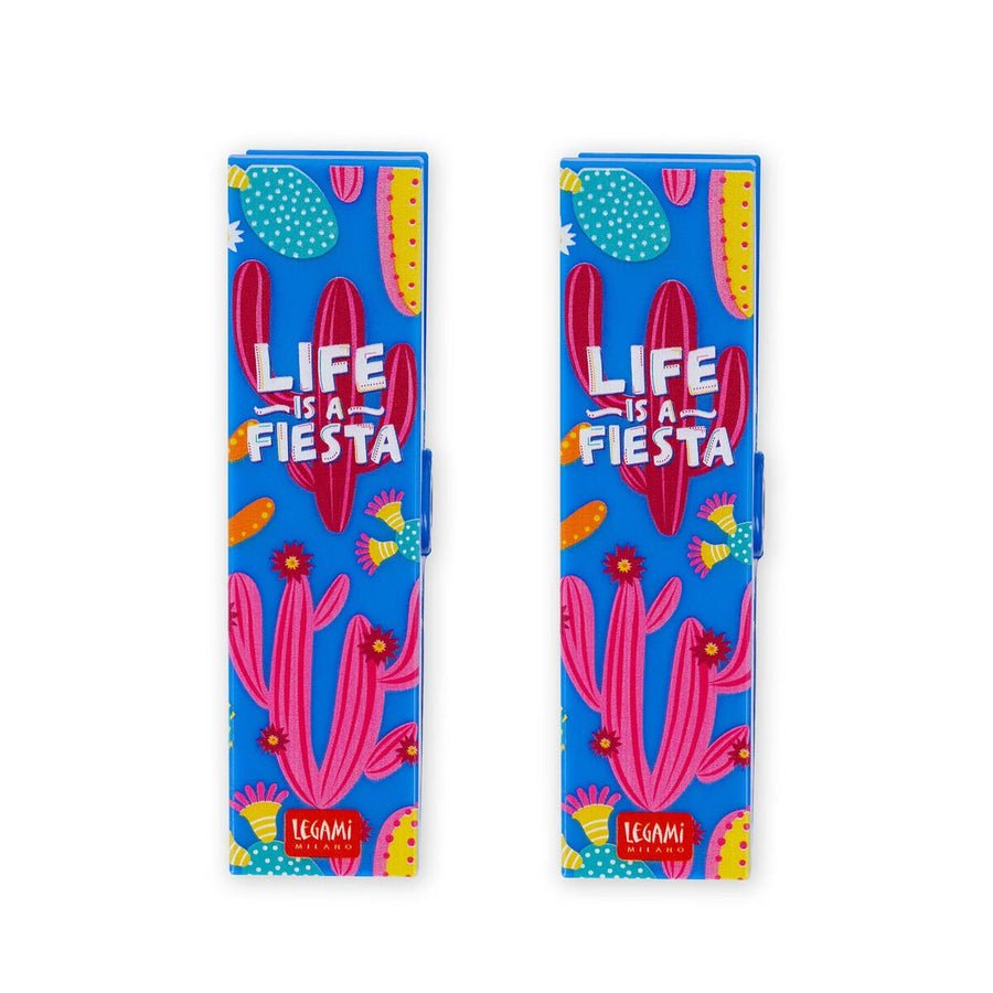 Set de 2 pinzas para sujetar la toalla - Cactus