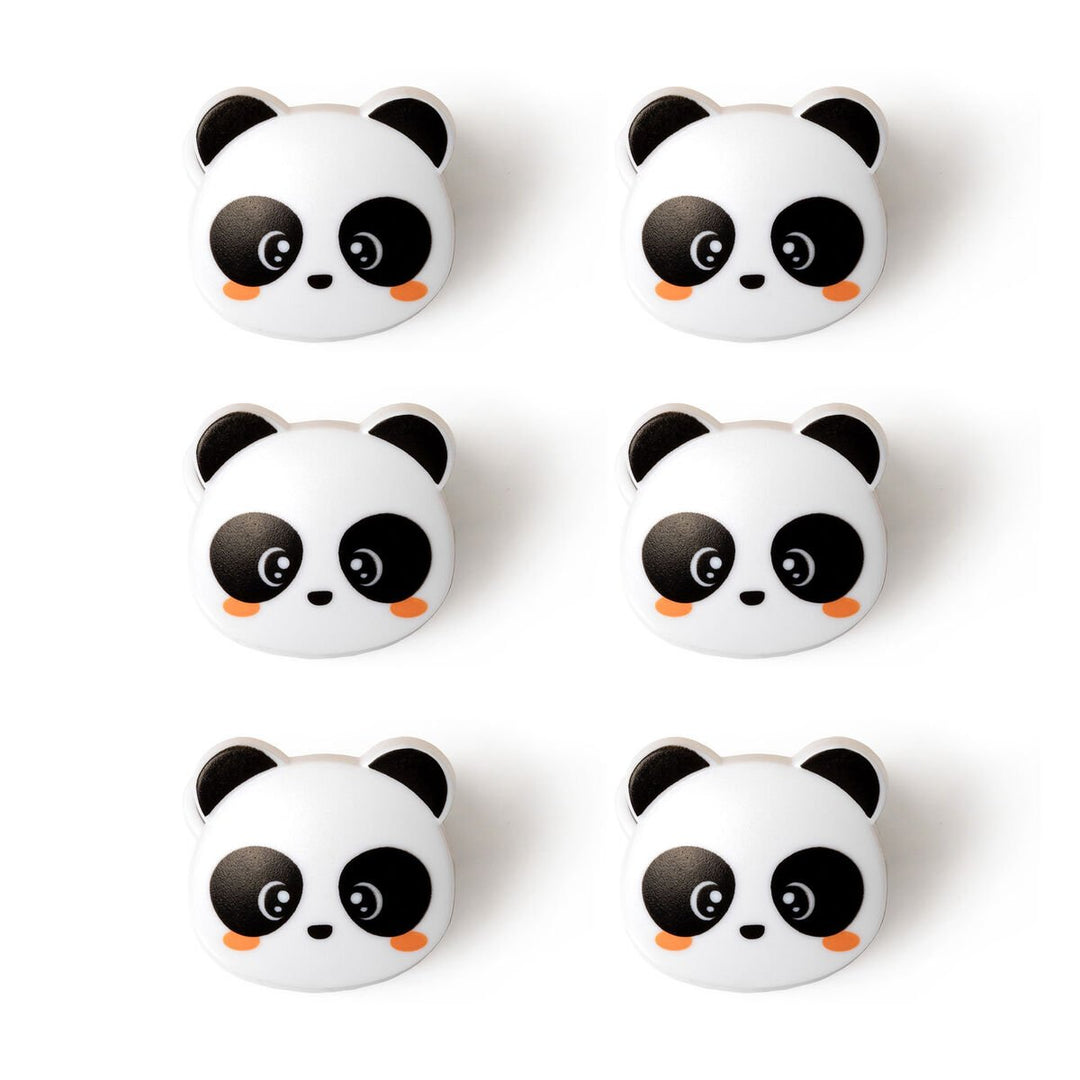 Set de 6 Pinzas para Cerrar Paquetes - Panda - Bag Clips
