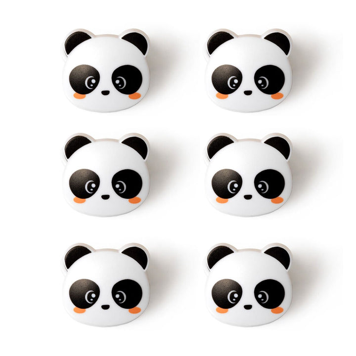 Set de 6 Pinzas para Cerrar Paquetes - Panda - Bag Clips