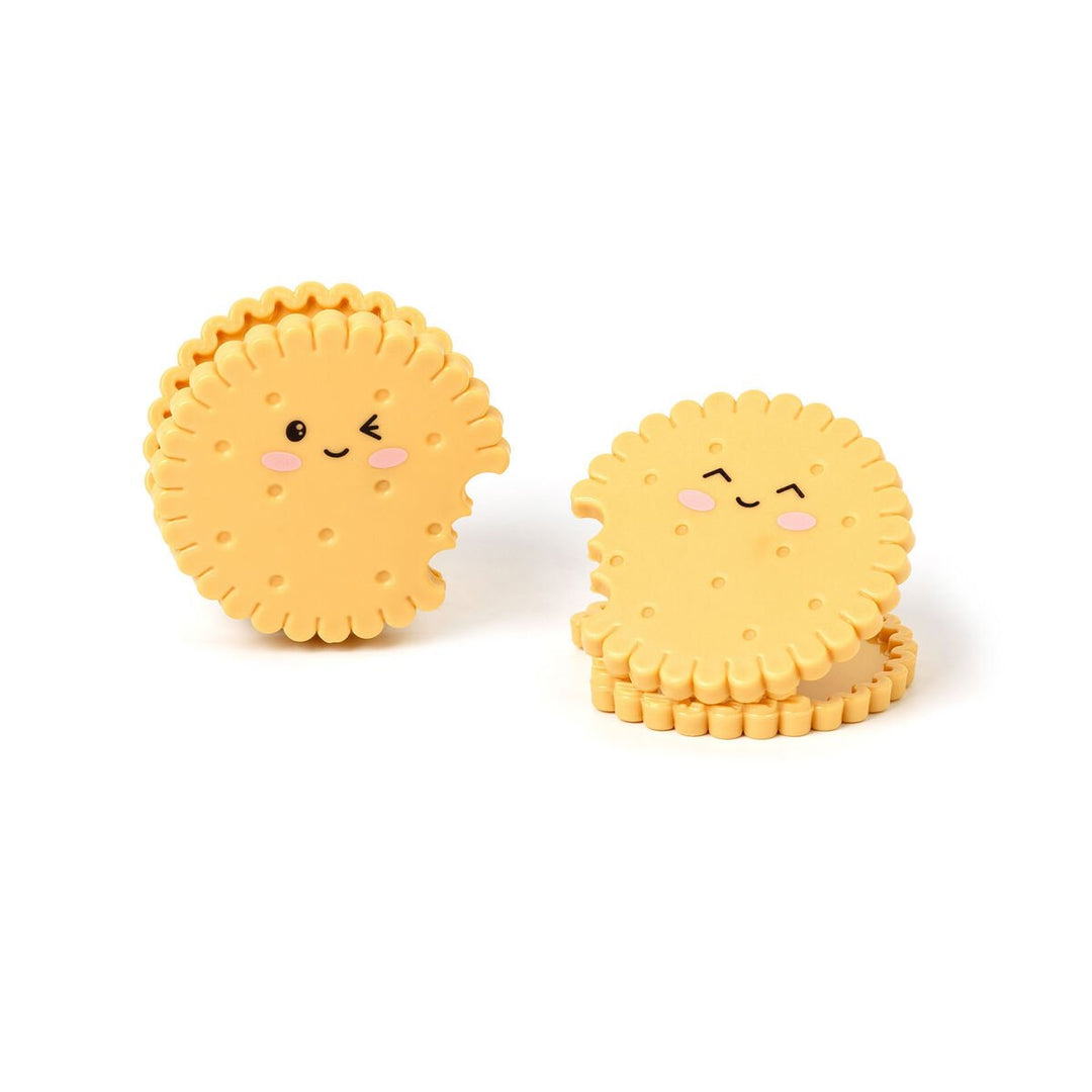 Set de 4 Pinzas para Cerrar Paquetes - Cookie - Bag Clips