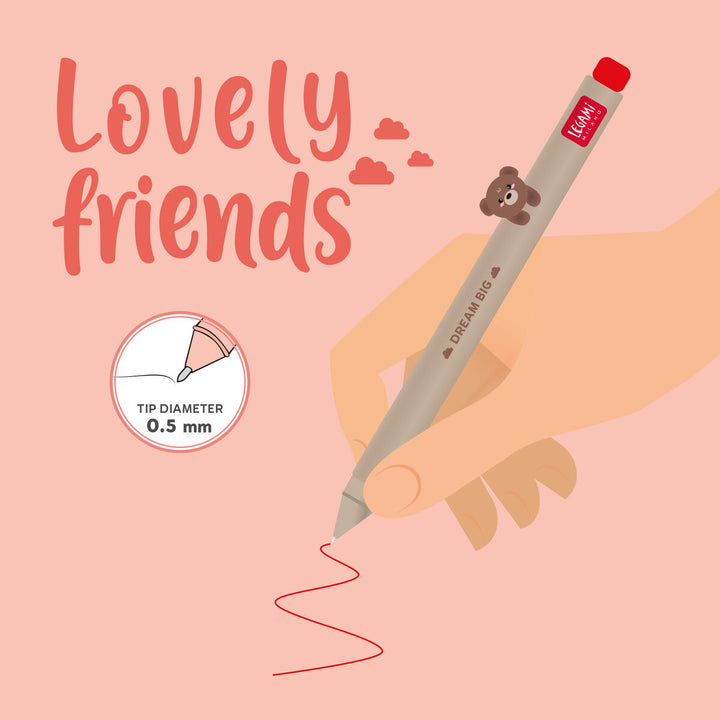 Bolígrafo de Gel - Lovely Friends - Teddy Bear