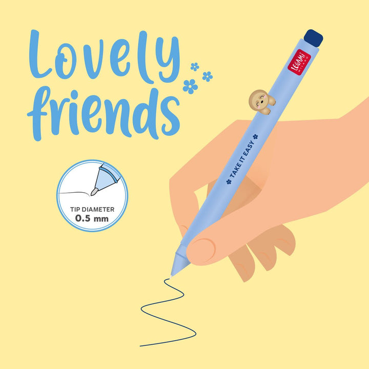 Bolígrafo de Gel - Lovely Friends - Sloth