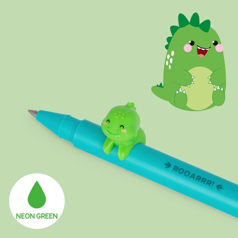Bolígrafo de gel - Lovely friends - Dino