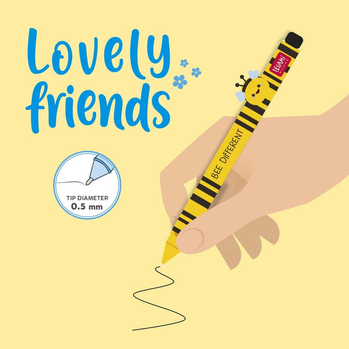 Bolígrafo de gel - Lovely friends - Bee