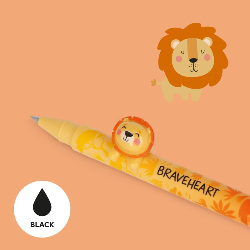 Bolígrafo de gel - Lovely friends - Lion