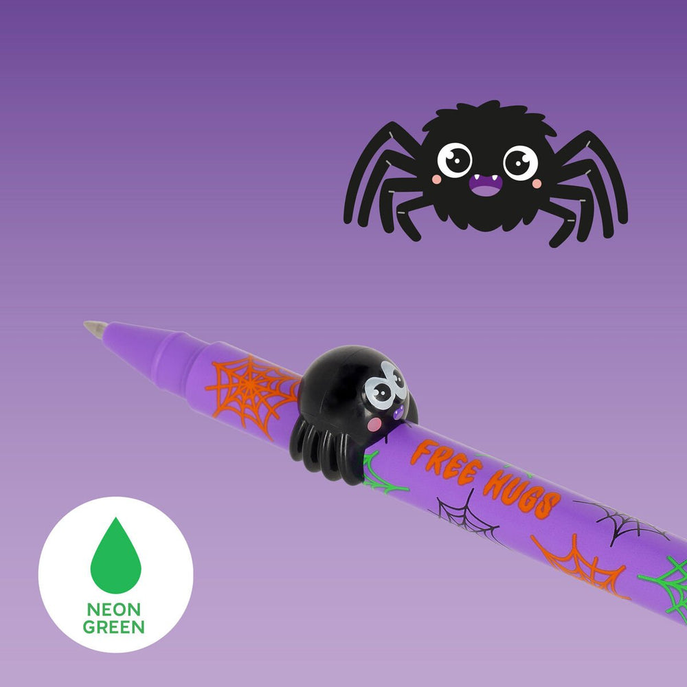 Bolígrafo de gel - Lovely friends - Spider «Free Hugs» - Halloween
