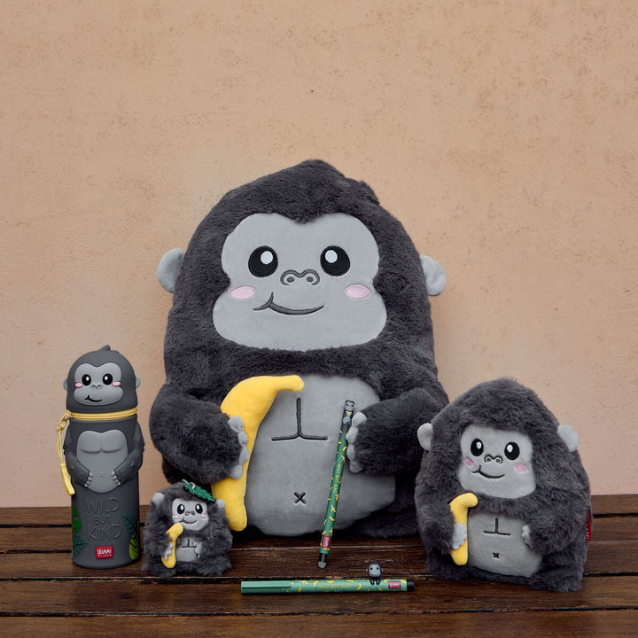 Bolígrafo con Animal Decorativo Gorilla «Wild but Kind» - Lovely Friends
