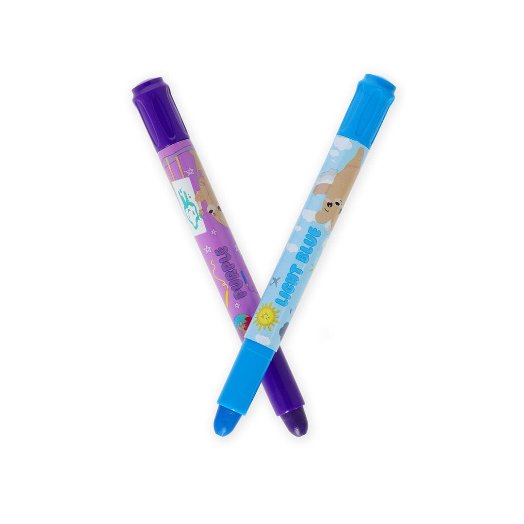 Set de 12 Ceras Giratorias - Teddy Friends