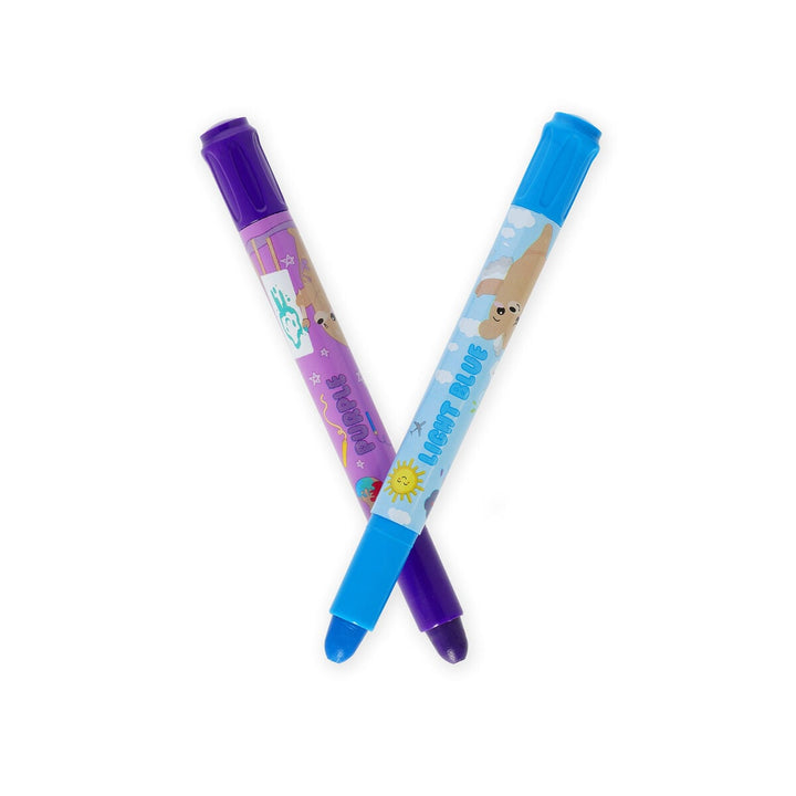 Set de 12 Ceras Giratorias - Teddy Friends